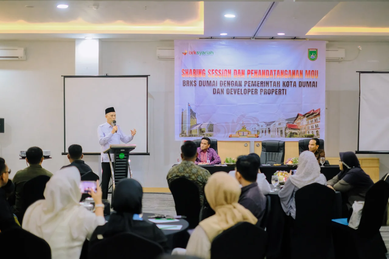 BRK Syariah Bersinergi Dengan Pemkot Dumai Siapkan 1100 Unit Rumah Untuk ASN dan PPPK, Cicilan Rp 300 Ribuan